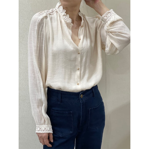 Hilda Blouse - Ecru