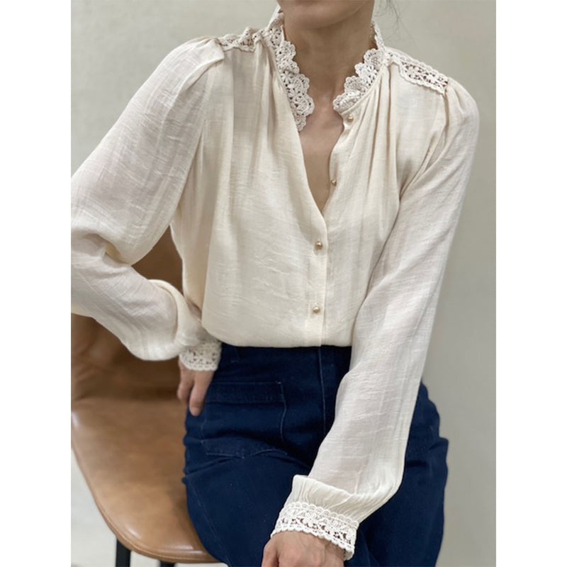 Hilda Blouse - Ecru