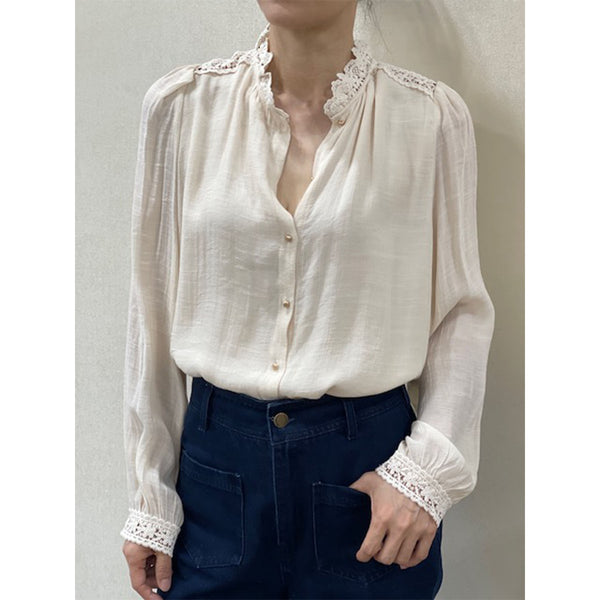 Hilda Blouse - Ecru