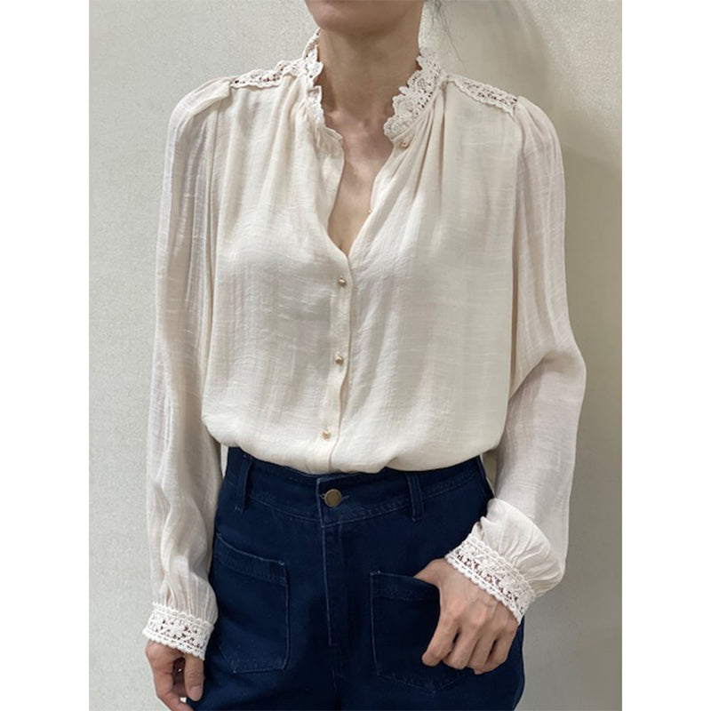 Hilda Blouse - Ecru