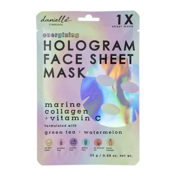 Hologram Face Sheet Mask - Marine Collagen + Vitamin C