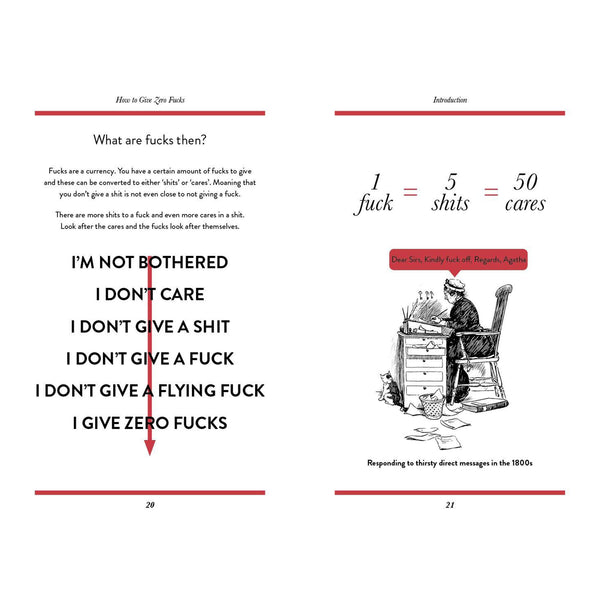 How To Give Zero Fucks Book
