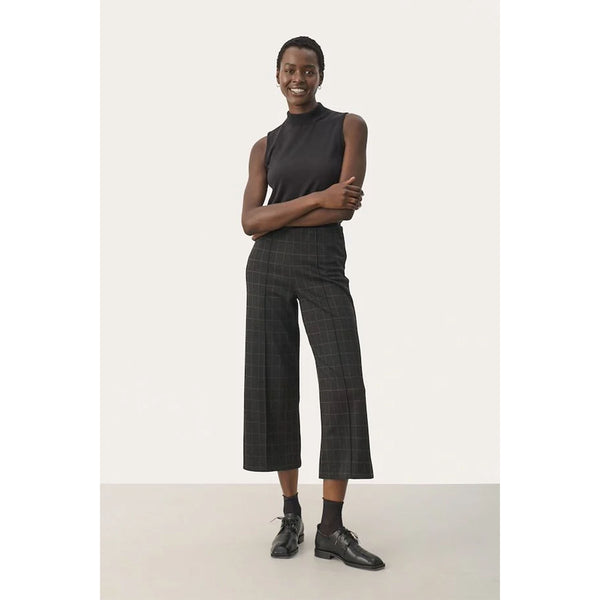 Ilisan Trousers - Grey Check