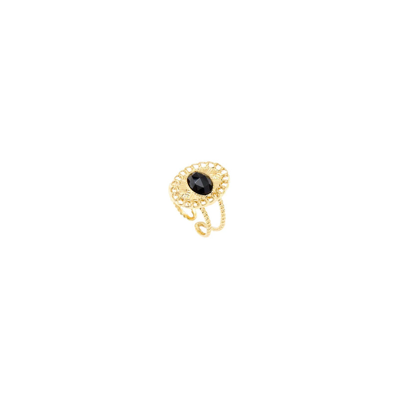 Kali Ring - Black Onyx