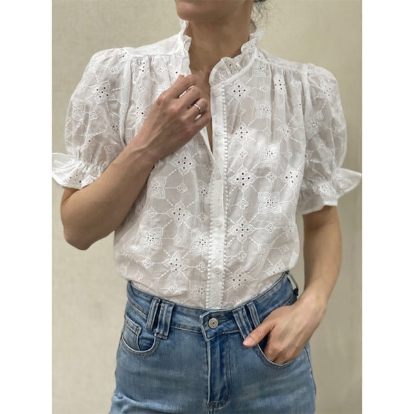Lena Blouse - White