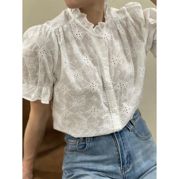 Lena Blouse - White