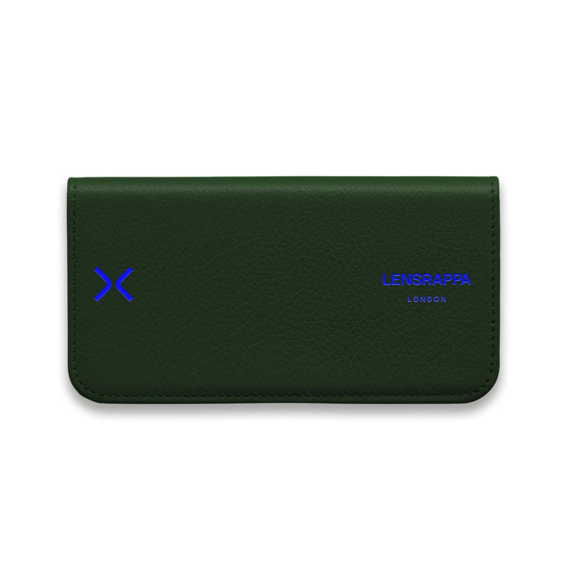 Lensrappa Glasses Case - Racing Green