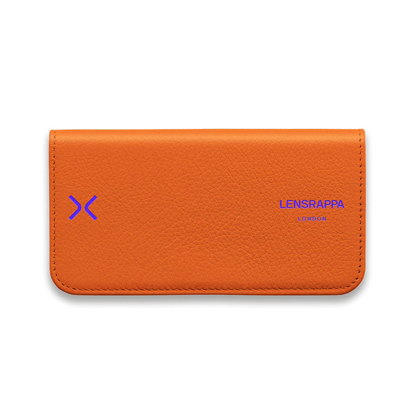 Lensrappa Glasses Case - Orange