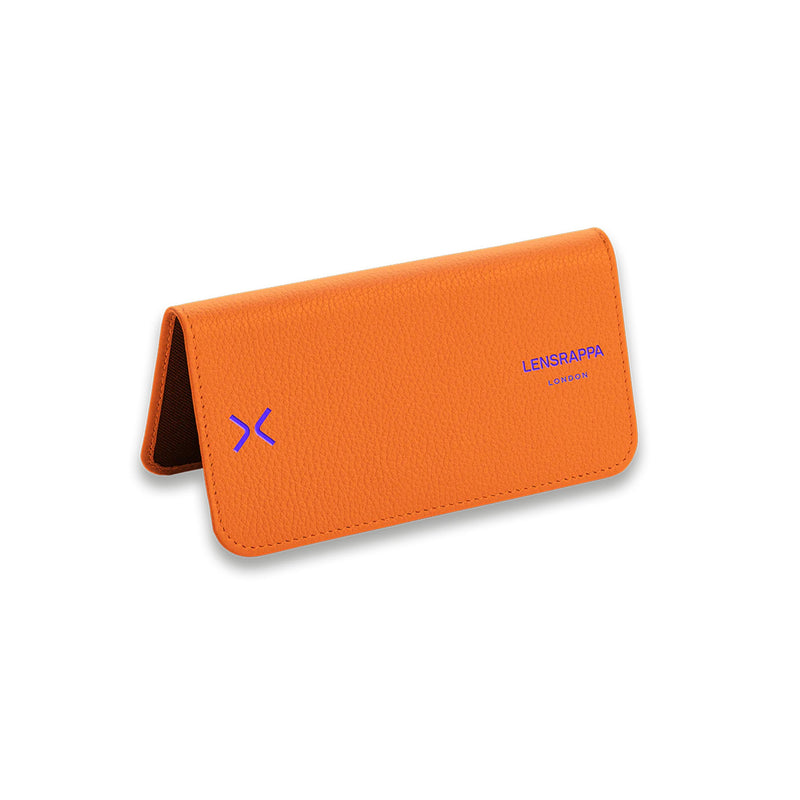 Lensrappa Glasses Case - Orange