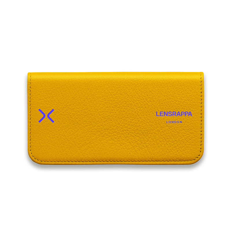 Lensrappa Glasses Case - Yellow