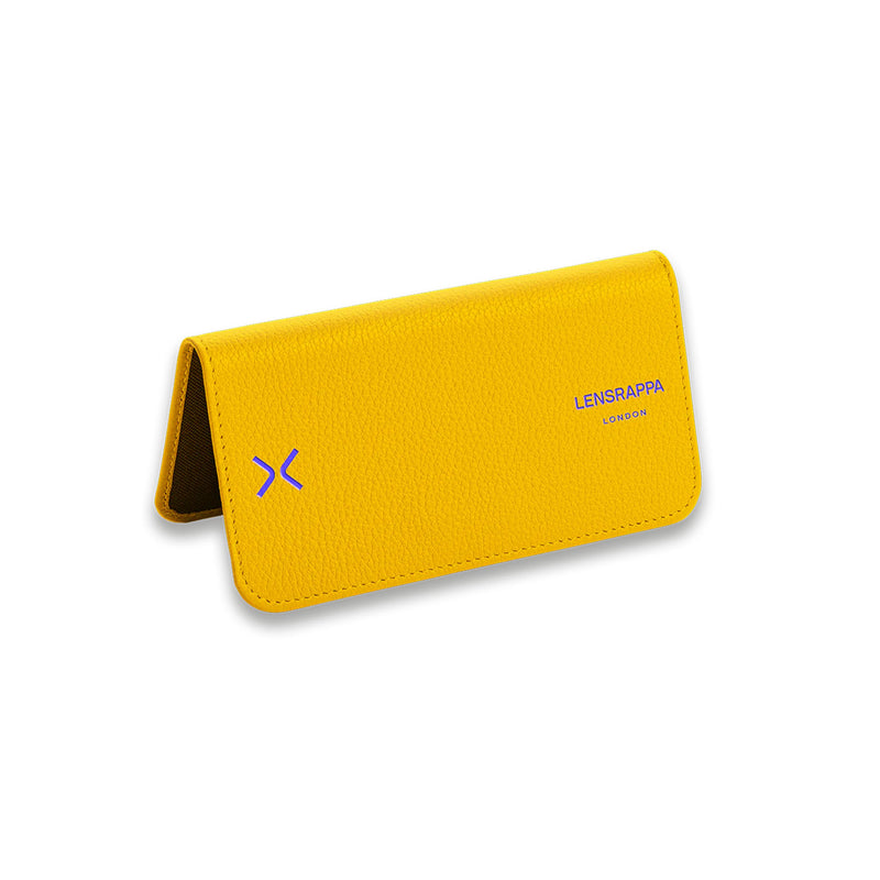 Lensrappa Glasses Case - Yellow