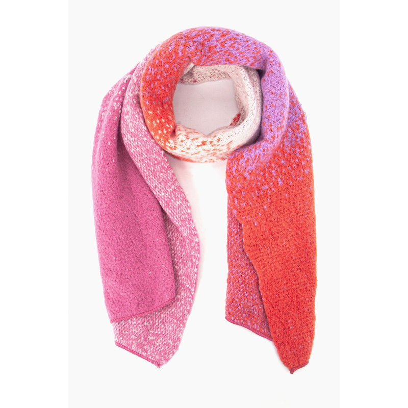 Lia Heavyweight Scarf - Pink Ombre