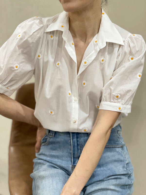 Lila Blouse - White