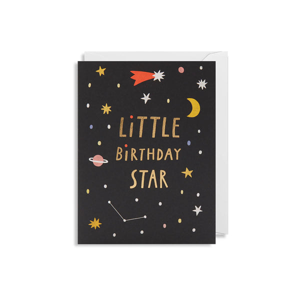 Little Birthday Star Mini Card