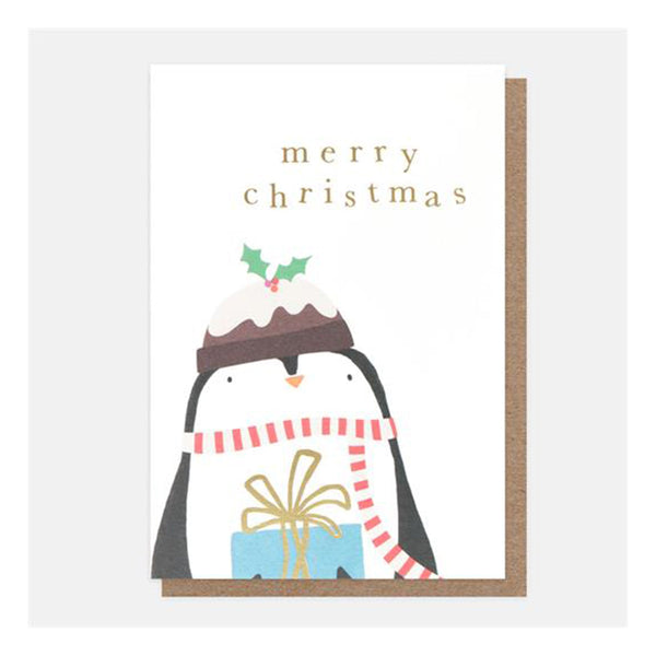 Merry Christmas Penguin Cards - Pack of 10