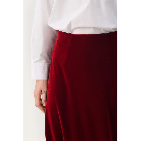 Meya Skirt - Rhythmic Red