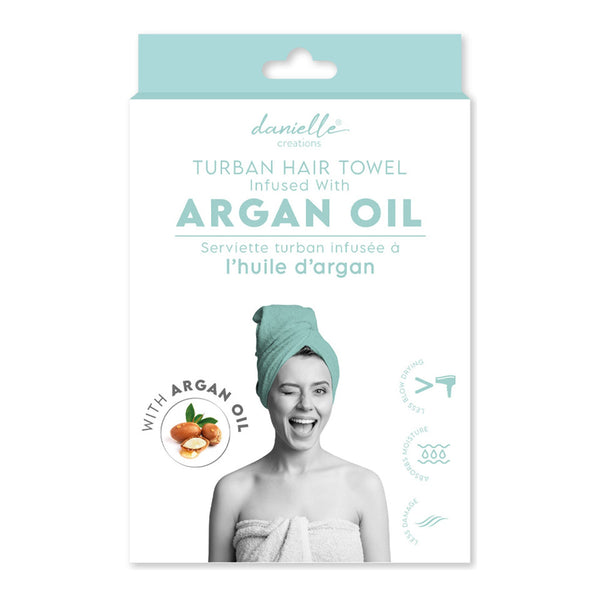 Mint Infused Hair Turban - Argan Oil