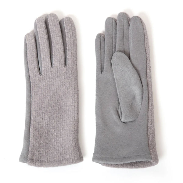 Mollie Gloves - Silver Grey