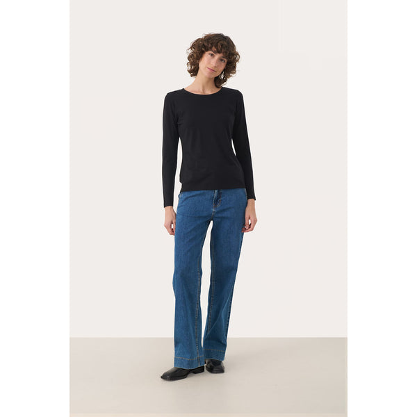 Nemajas Long Sleeve T-Shirt - Black