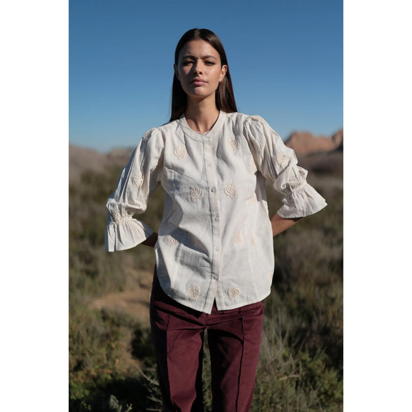 Patia Blouse - Ecru