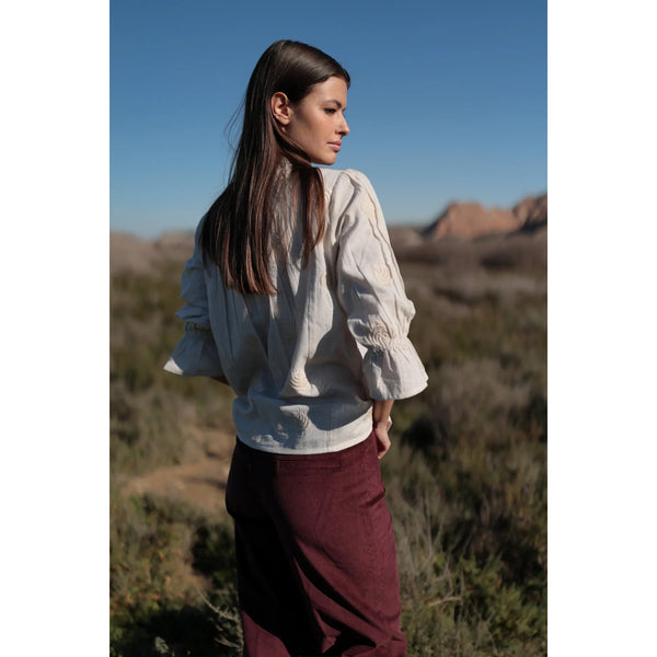 Patia Blouse - Ecru