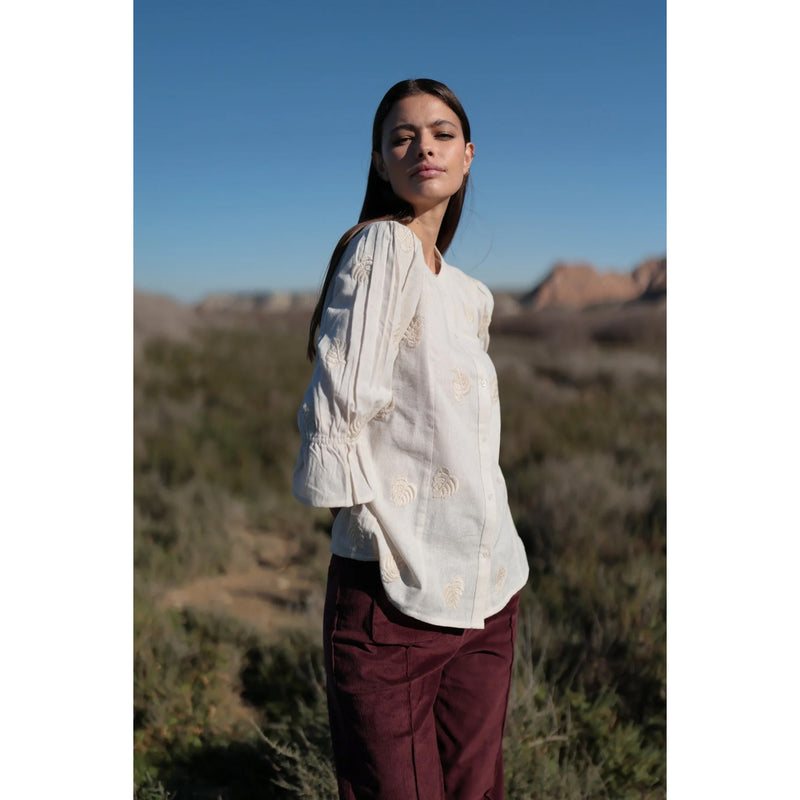 Patia Blouse - Ecru