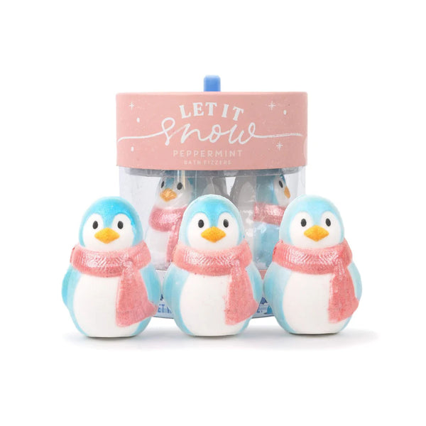 Penguin Peppermint Bath Fizzers