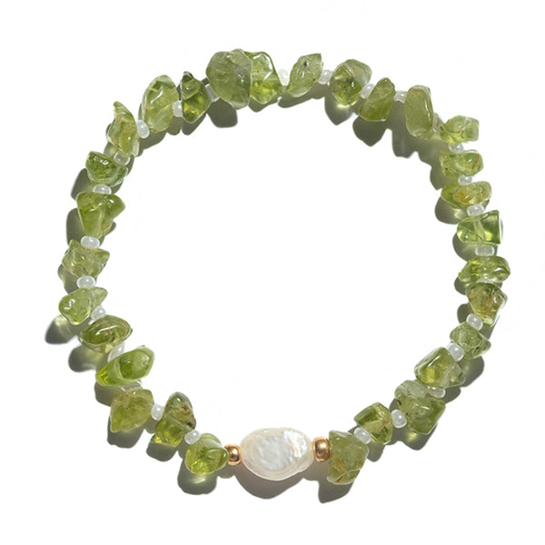 The Positive Rock - Peridot Bracelet