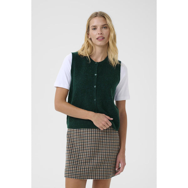 Pimira Knitted Vest - Sea Moss