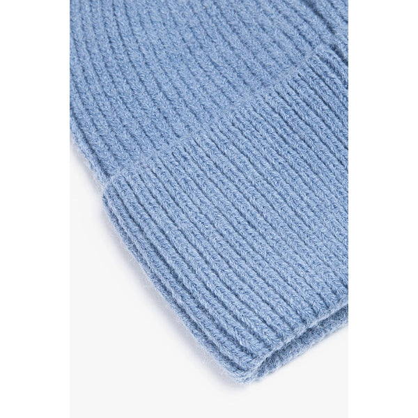 Noelle Plain Beanie - Denim Blue