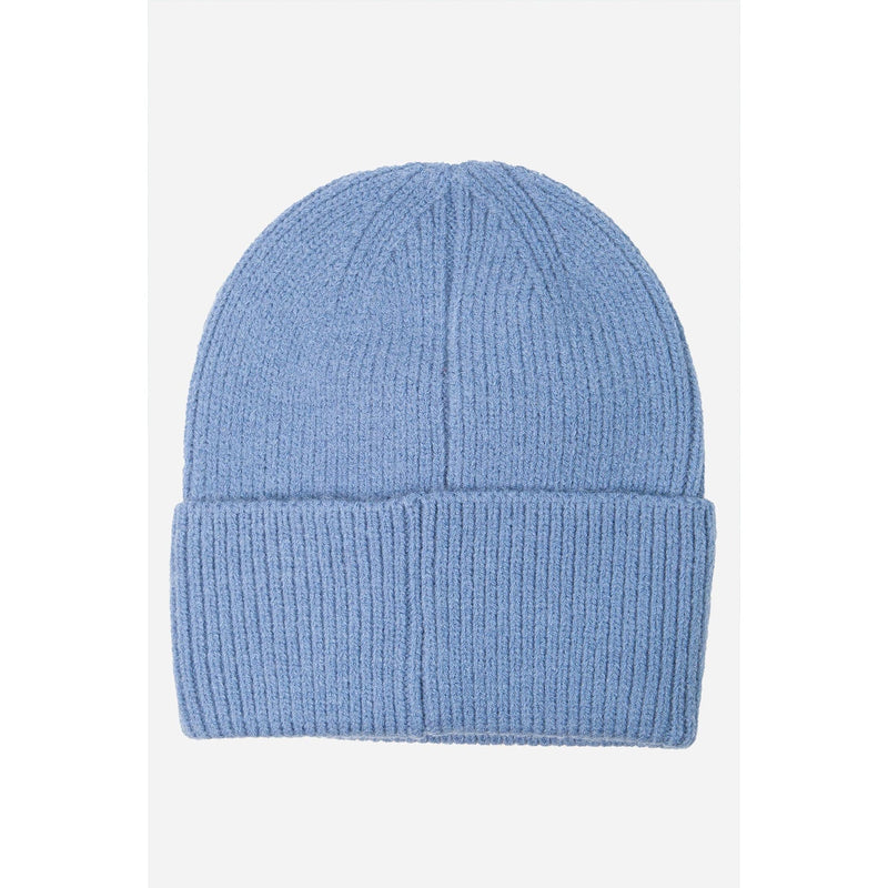 Noelle Plain Beanie - Denim Blue