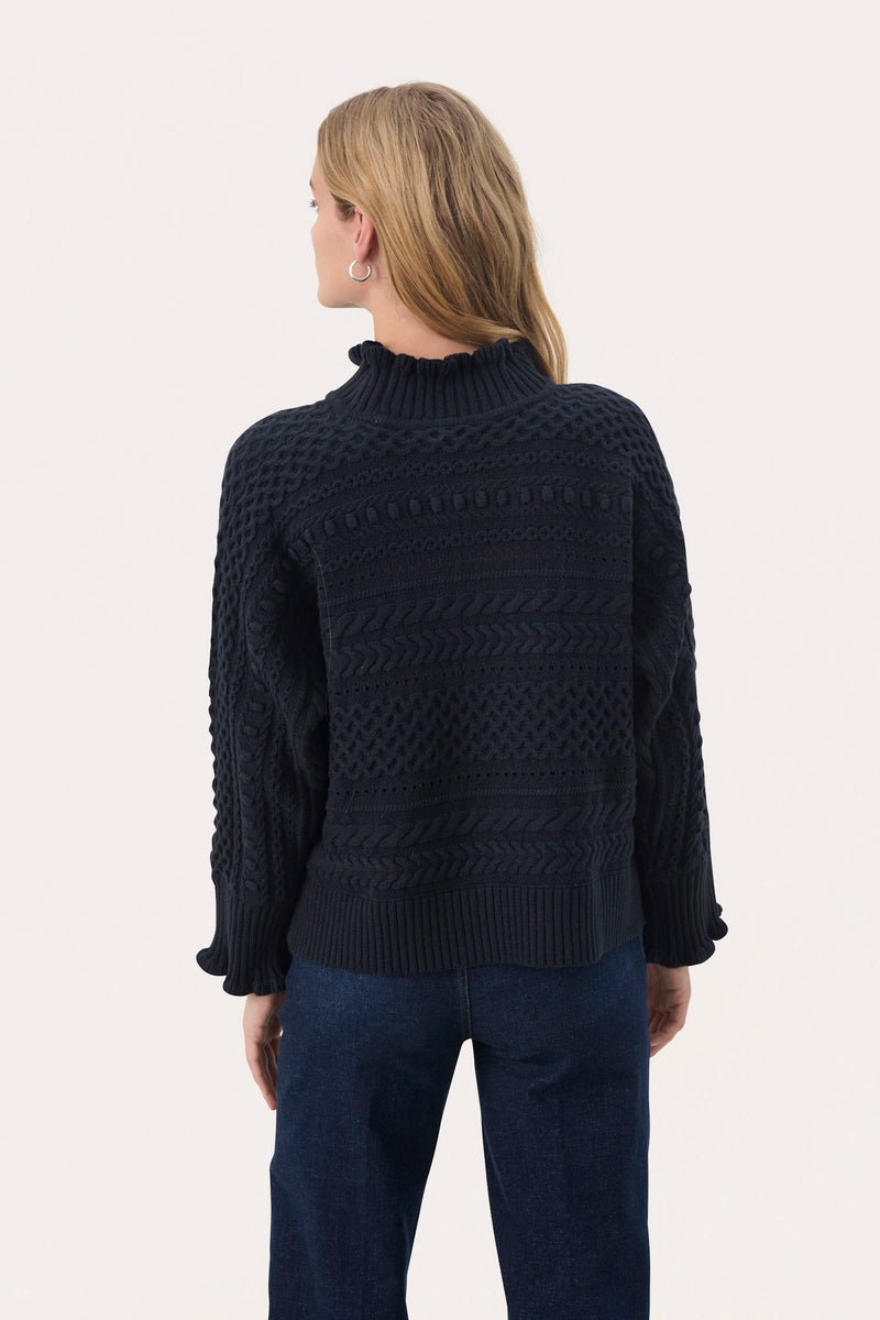 Pompeia Jumper - Dark Navy