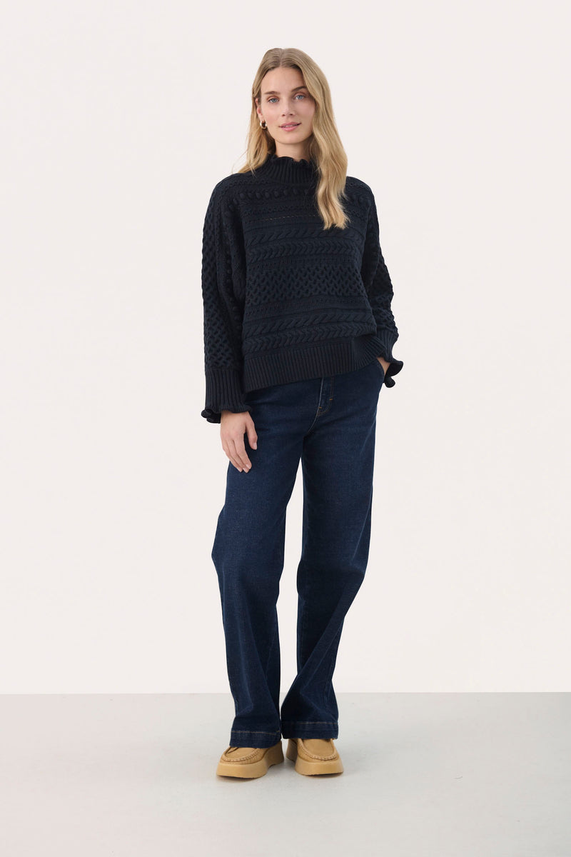 Pompeia Jumper - Dark Navy