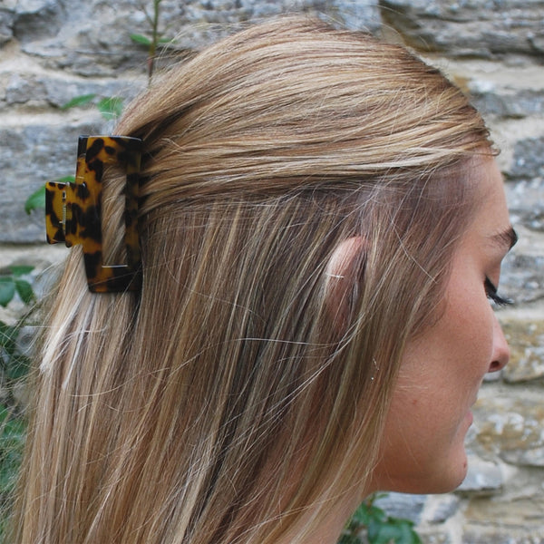 Resin Claw Hair Clip - Tortoiseshell