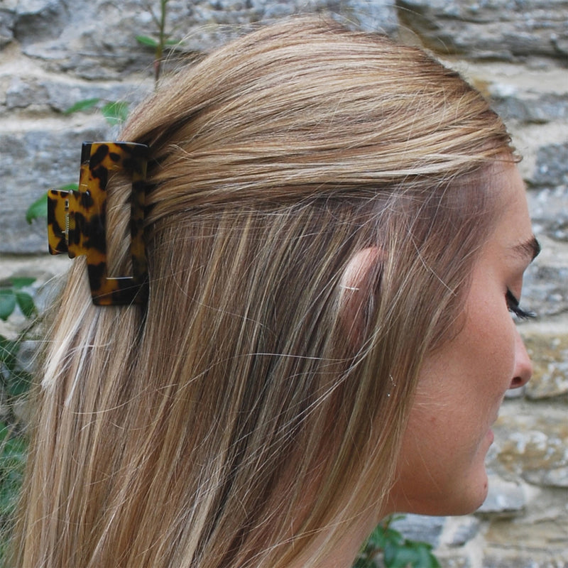 Resin Claw Hair Clip - Tortoiseshell