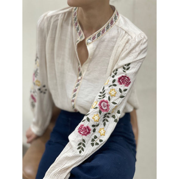 Rosa Blouse - Ecru