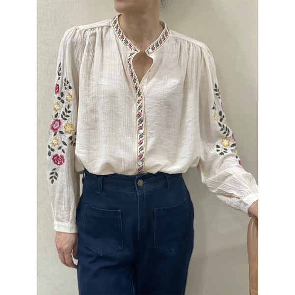 Rosa Blouse - Ecru