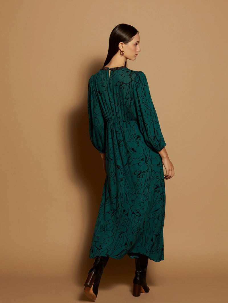 Rosalia Dress - Teal