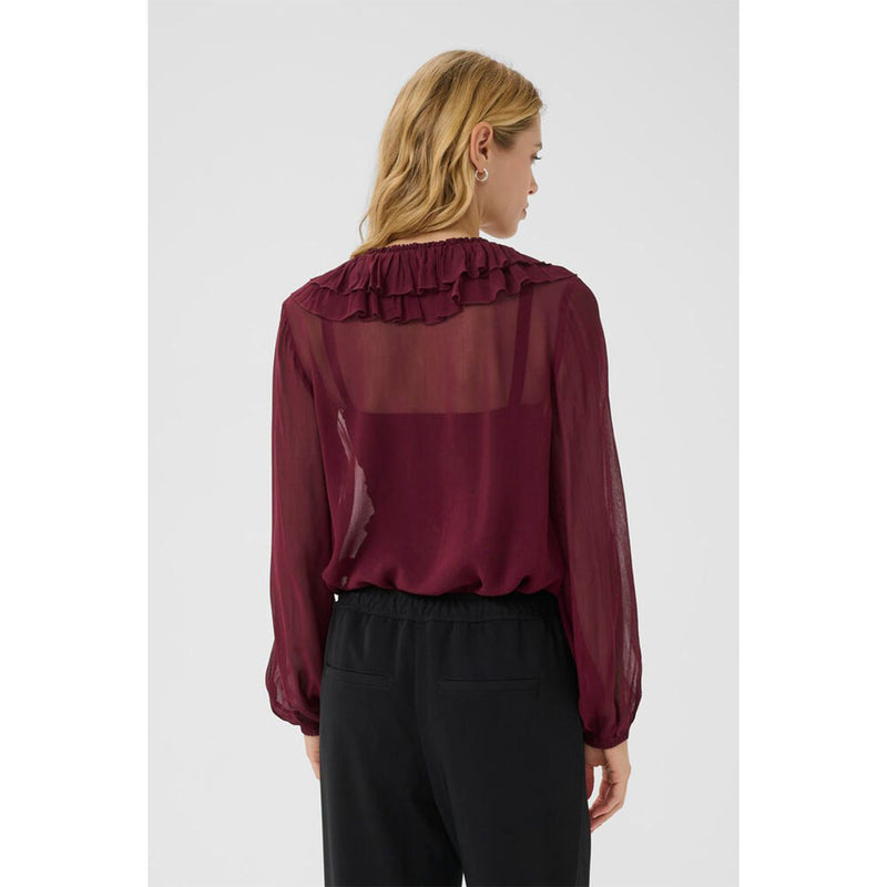 Sanaz Blouse - Tawny Port