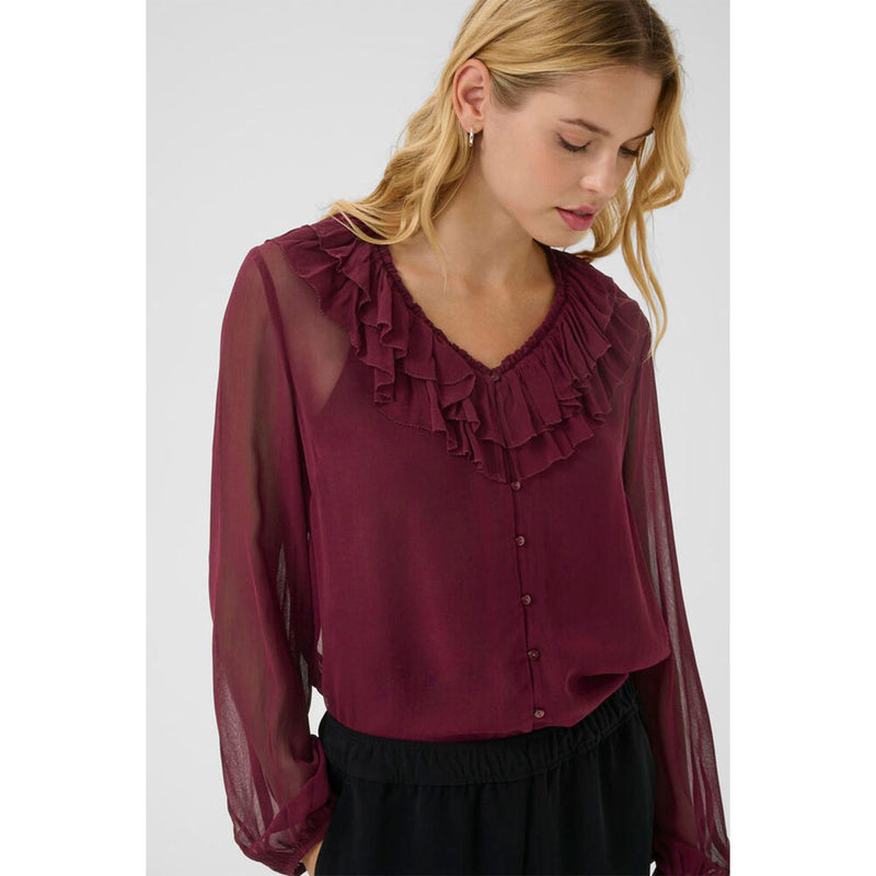 Sanaz Blouse - Tawny Port