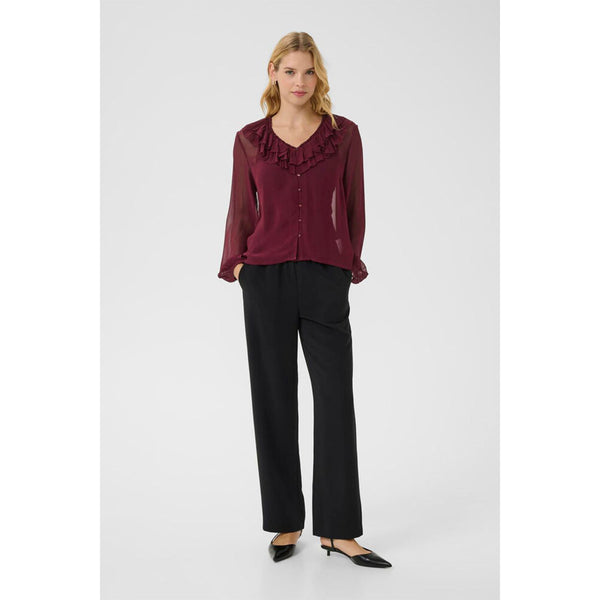 Sanaz Blouse - Tawny Port