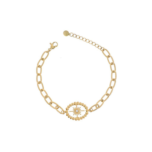 Silas Oval Bracelet - Gold