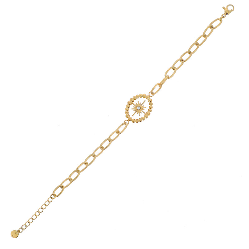 Silas Oval Bracelet - Gold