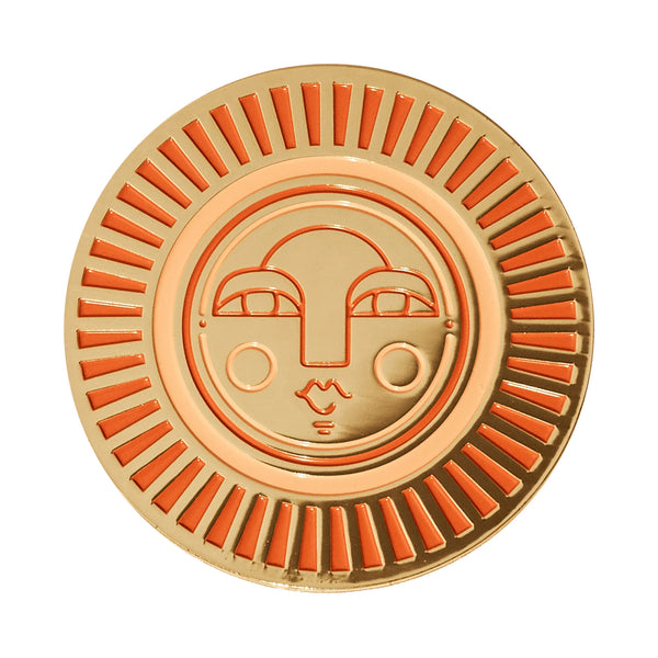 Sol Coasters - Peachy Orange