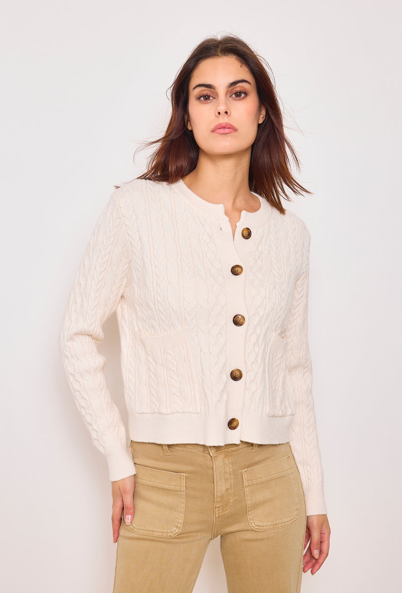 Sonia Cardigan - Ecru