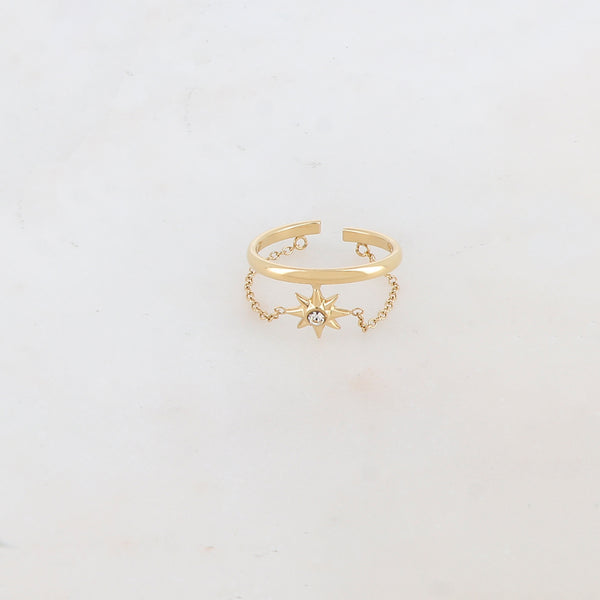 Starla Ring - White