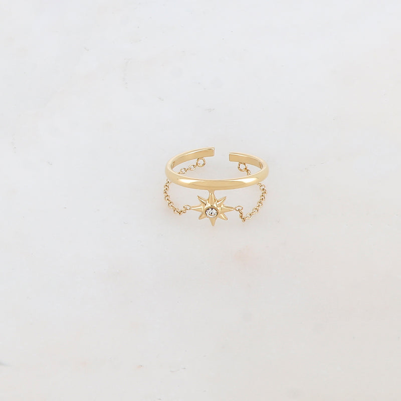 Starla Ring - White