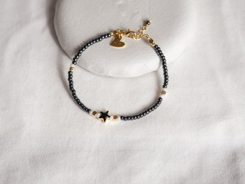 Starlight Bracelet - Black & Star