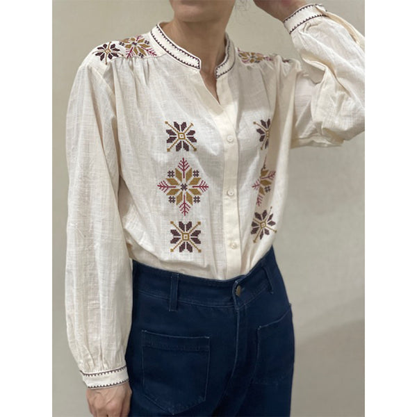 Sue Blouse - Ecru