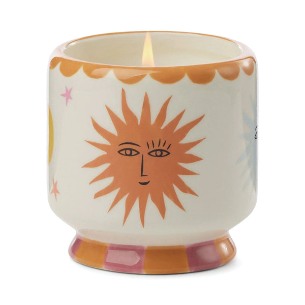 Adopo Sun Ceramic Boxed Candle - Orange Blossom